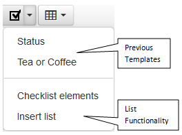 Screenshot Checklist WYSIWYG