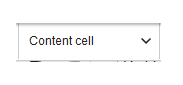 screenshot: content cell