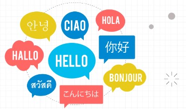 Graphic: Greetings in different languages